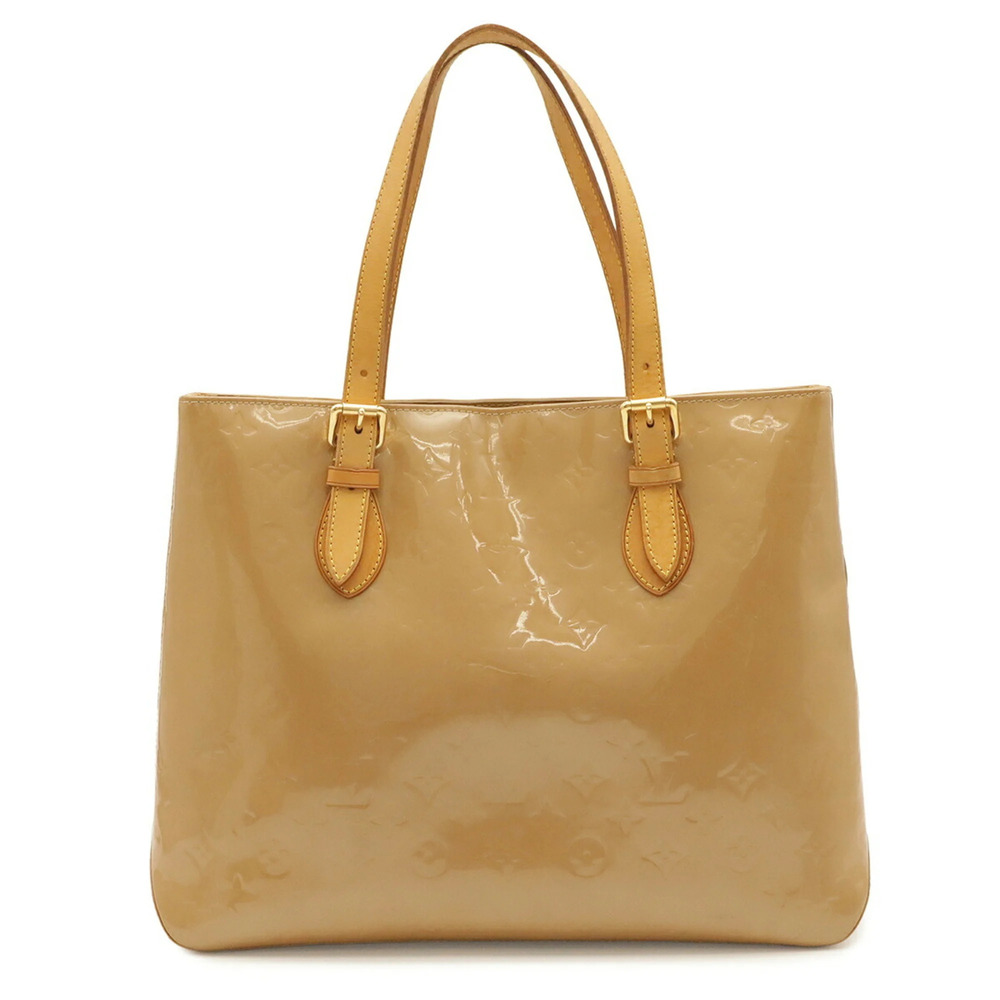 LOUIS VUITTON Louis Vuitton Monogram Vernis Brentwood Tote Bag Shoulder Ename...